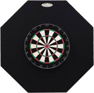 🎯 dart-stop 36 inch professional octagonal dart board backboard: enhancing wall protection and dartboard surround logo