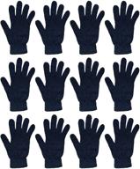 🧤 разносторонний набор мужских аксессуаров: оптовая коллекция растяжимых перчаток и варежек с мягкой подкладкой логотип