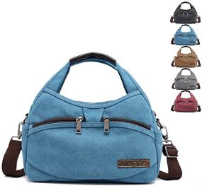 img 4 attached to 👜 Stylish Anti-Theft Handbag Satchel: The Ultimate Combination of Security and Fashion for Women