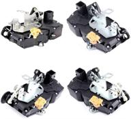 🔒 chevy door lock actuator set: front left, front right, rear left, rear right - 931-300 compatible logo