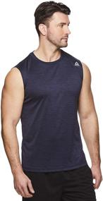 img 1 attached to Muscle Tank Top for Men by Reebok: Men's Clothing