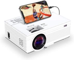 img 4 attached to Portable Mini Projector, Towond 1080P Full HD Video Projector with Remote Control, 7500 Lumens 📽️ Home Theater Movie Projector Compatible with TV Stick HDMI VGA USB TF AV for Cinema/Outdoor Movie