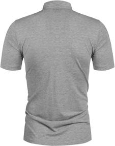 img 2 attached to 👕 Comfortable and Stylish Lightweight Sleeve Pullover Cotton Shirts for Men - Clothing, T-Shirts & Tanks