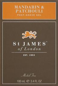 img 3 attached to St James of London Mandarin and Patchouli Post Shave Gel - 3.4 Fluid Ounces