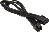 💡 silverstone tek sleeved extension psu cable with 8-pin to eps12v connector (pp07-eps8b) logo