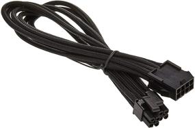 img 2 attached to 💡 Silverstone Tek Sleeved Extension PSU Cable with 8-Pin to EPS12V Connector (PP07-EPS8B)