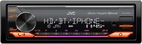 img 3 attached to 🚗 JVC KD-X470BHS Блютуз автомобильный магнитола: HD АМ/ФМ радио, поддержка Алексы, USB-порт, МР3 плеер, съёмная передняя панель - один DIN