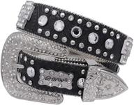 👢 1335 womens cowgirl western belts: stylish bling & rodeo belts for plus size cowgirls logo