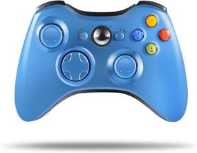 img 4 attached to 🎮 Astarry Wireless Controller for Xbox 360 - 2.4GHZ Gamepad Joystick (Blue)