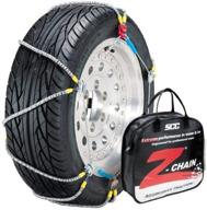 🔗 улучшите безопасность с компанией по безопасности цепей z-583 z-chain extreme performance cable tire traction chain - набор из 2 штук логотип