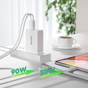 img 2 attached to Earond 120W USB C GaN Charger - MacBook Pro Charger, iPhone 12/11, iPad Pro, Switch, Galaxy Charger