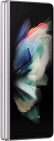 img 2 attached to Samsung Galaxy Z Fold 3 5G: Factory Unlocked US Version Smartphone Tablet with 2-in-1 Foldable Dual Screen, Under Display Camera, and 256GB Storage - Phantom Silver