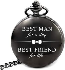 img 1 attached to 💍 LEVONTA Wedding Pocket Watch: Perfect Gift for Unforgettable Moments