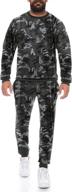 🩳 stay stylish and comfy with coofandy men sweatsuit 2 piece outfit long pant tracksuit sets логотип