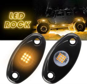 img 4 attached to Waterproof Underglow Off Road Atmosphere Decorative Lights & Lighting Accessories