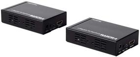 img 3 attached to 🔌 Улучшенный HDMI-трансмиттер Monoprice 116048 Blackbird: Передача кристально чистого аудио и видео на расстояние до 100 м с помощью одного кабеля CAT6 (TCP/IP) с поддержкой ИК-сигнала