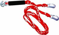 🚤 wow world of watersports red/white heavy duty 4k tow harness rope for boating, 11-3030 - ideal for up to 4 people! logo