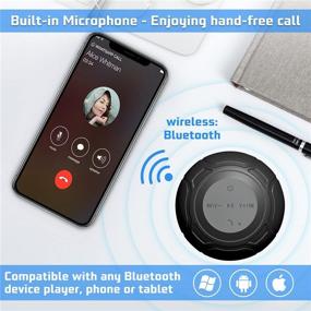 img 2 attached to Водонепроницаемая Bluetooth-колонка-громкоговоритель Annlend