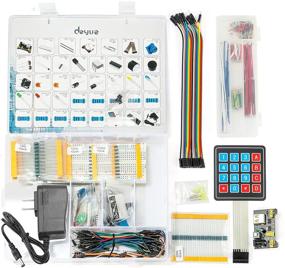 img 1 attached to 🔌 DEYUE 398 Electronic Starter Fun Kit Bundle - Essential Electronics Components Starter Kit for Arduino, Raspberry Pi, STM32 - Power Supply Module, Adaptor, Jumper Wire