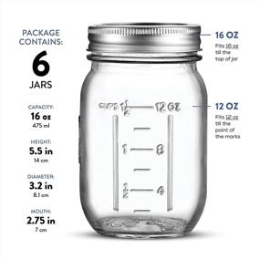 img 2 attached to Regular Mouth 16 Ounce Measurement Preserving Overnight