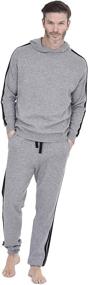 img 4 attached to 🧥 Cashmeren Cashmere Knitted Loungewear Heather Men’s Clothing: Ultimate Comfort and Style