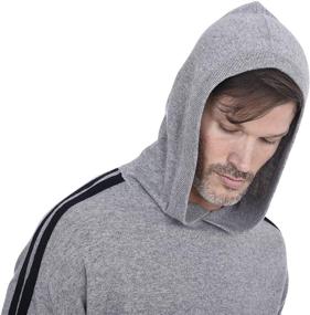 img 2 attached to 🧥 Cashmeren Cashmere Knitted Loungewear Heather Men’s Clothing: Ultimate Comfort and Style