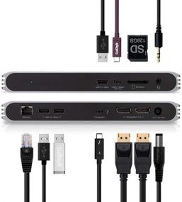 img 4 attached to 🔌 CalDigit USB-C Pro Dock: 2x DisplayPort 1.2, 85W Charging, Thunderbolt 3, UHS II SD, USB, LAN, Audio, USB-C/Thunderbolt 4 Compatible