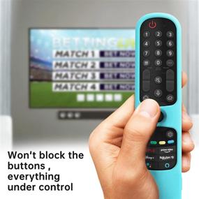 img 2 attached to Силиконовый чехол SIKAI для LG AN-MR21GA Magic Remote