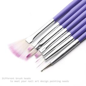 img 2 attached to FULINJOY Nail Art Brushes Set