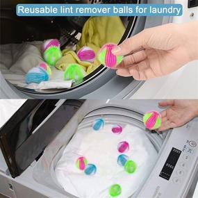 img 3 attached to YEAJOIN Reusable Remover Laundry Washing