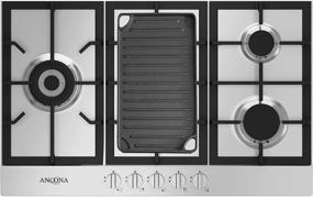 img 2 attached to Ancona 21019 Cooktop Stainless Steel