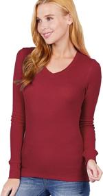 img 4 attached to Cotton Blend Thermal Women Sleeves Sports & Fitness