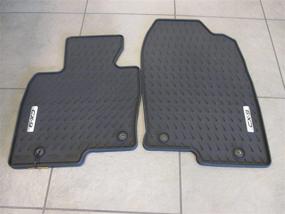 img 2 attached to Mazda CX-9 2016-2017 Genuine 🚗 OEM Front All Weather Floor Mats: 0000-8B-N34