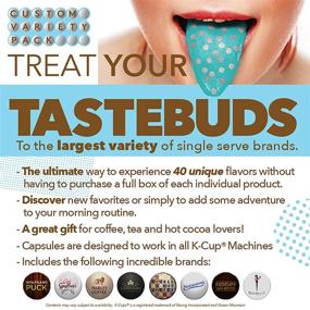 img 2 attached to Keurig K-Cup Brewers Variety Sampler Pack - Custom Assortment of Coffee, Tea, Cappuccino, and Hot Chocolate Flavors without Duplicates - 30 Count (SYNCHKG037913)