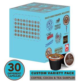 img 3 attached to Keurig K-Cup Brewers Variety Sampler Pack - Custom Assortment of Coffee, Tea, Cappuccino, and Hot Chocolate Flavors without Duplicates - 30 Count (SYNCHKG037913)