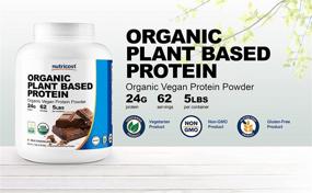 img 2 attached to Nutricost Organic Protein Powder Chocolate