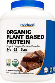 img 4 attached to Nutricost Organic Protein Powder Chocolate