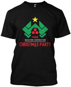 img 3 attached to 🎄 Christmas Party Nakatomi T Shirt XXX Large: Men's Festive Clothing for Events & Celebrations