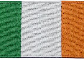 img 3 attached to Irish Pride: Official Republic of Ireland Flag Emblem Patch - Iron On/Sew On