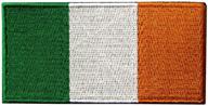 irish pride: official republic of ireland flag emblem patch - iron on/sew on logo