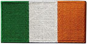 img 4 attached to Irish Pride: Official Republic of Ireland Flag Emblem Patch - Iron On/Sew On