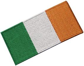 img 1 attached to Irish Pride: Official Republic of Ireland Flag Emblem Patch - Iron On/Sew On