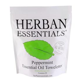 img 1 attached to 🌿 Refresh and Revitalize with Peppermint Oil Towelettes - 20 Count