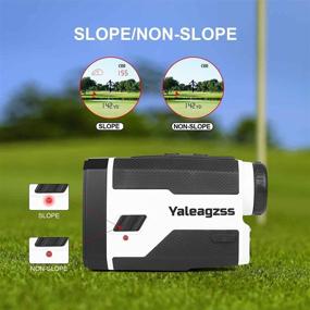 img 3 attached to YALEAGZSS Golf Rangefinder - Slope Enabled, 700 Yards Laser Range Finder for Golfing & Hunting - 7X Magnification, Rechargeable Battery - Tournament Legal, Scan Flag Lock Vibration