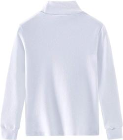 img 3 attached to 🐢 Spring Gege Little Turtleneck T Shirt: Active Boys' Clothing