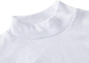 img 2 attached to 🐢 Spring Gege Little Turtleneck T Shirt: Active Boys' Clothing