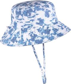 img 1 attached to 👒 Protective and Versatile Adjustable Wide Brim Sun Hat for Infants, Toddlers, and Kids - UPF 50+ Certified