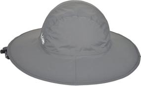 img 2 attached to Wide Brim Waterproof Bucket Hat for Sun Protection, Fishing, and Rain - Summer Unisex Water Resistant Headwear by MOUNTFOOTPRINT