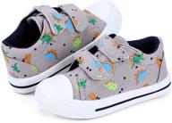 🦖 nerteo walking dinosaur toddler sneakers - boys' shoes for active kids logo