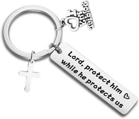 img 4 attached to Zuo Bao Military 🔑 Keychain: Protect and Preserve Men's Accessories